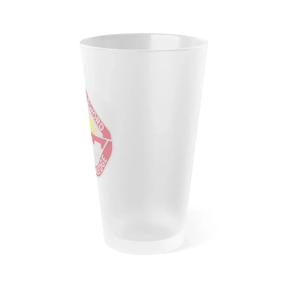 1401 Engineer Battalion (U.S. Army) Frosted Pint Glass 16oz - Go Mug Yourself