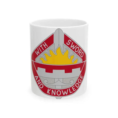 1401 Engineer Battalion (U.S. Army) White Coffee Mug 11oz - Go Mug Yourself