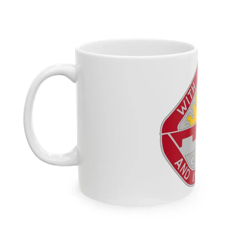1401 Engineer Battalion (U.S. Army) White Coffee Mug - Go Mug Yourself