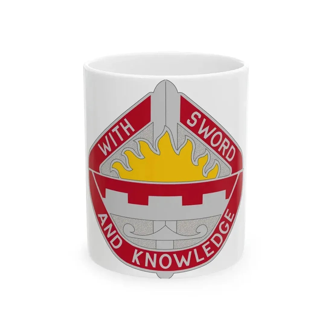 1401 Engineer Battalion (U.S. Army) White Coffee Mug - Go Mug Yourself