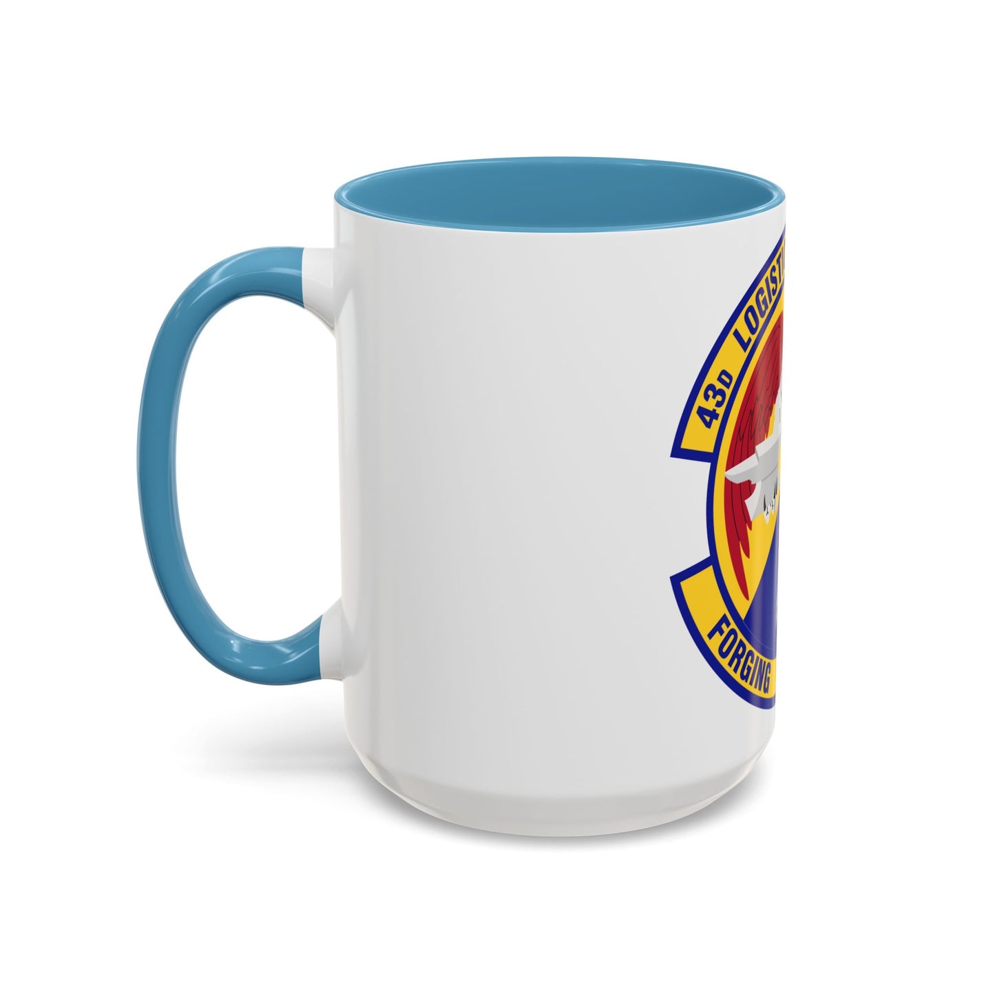 43d Logistics Support Squadron (U.S. Air Force) Accent Coffee Mug