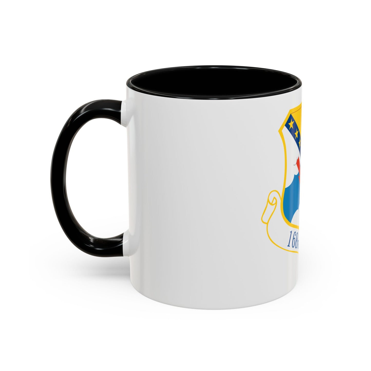 168th Wing emblem (U.S. Air Force) Accent Coffee Mug