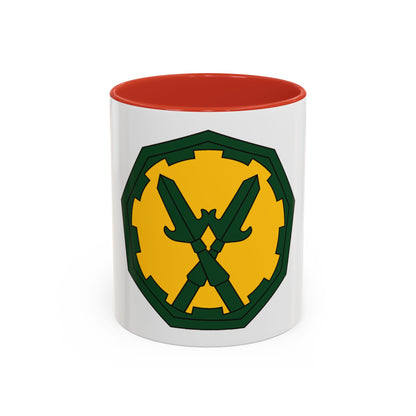 290 Military Police Brigade 2 (U.S. Army) Accent Coffee Mug