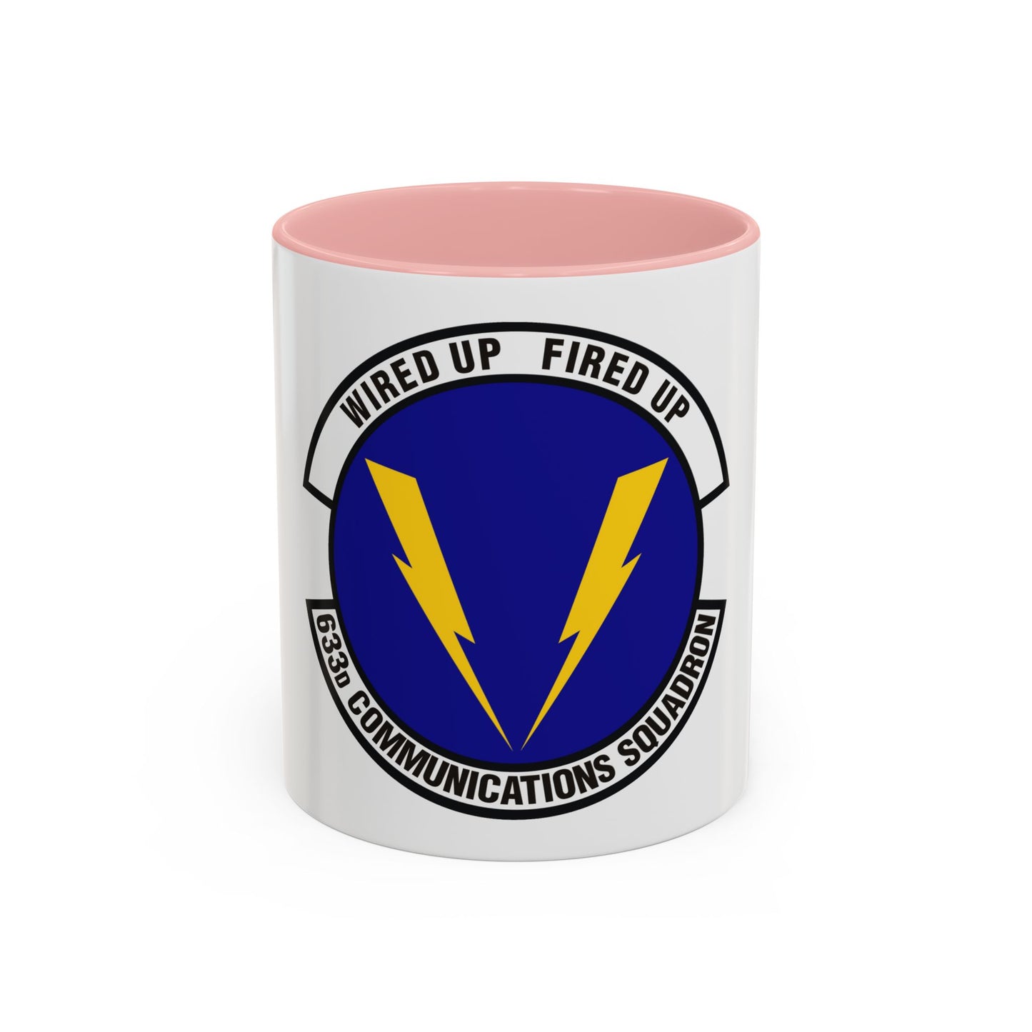 633d Communications Squadron (U.S. Air Force) Accent Coffee Mug