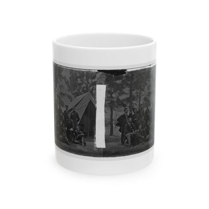 Harrison's Landing, Va. Members Of The Class Of 1860, U.S. Military Academy (U.S. Civil War) White Coffee Mug