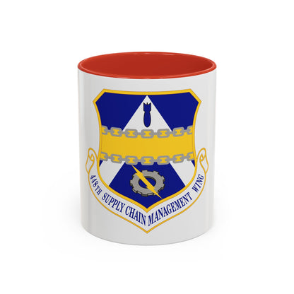 448th Supply Chain Managment Wing (U.S. Air Force) Accent Coffee Mug