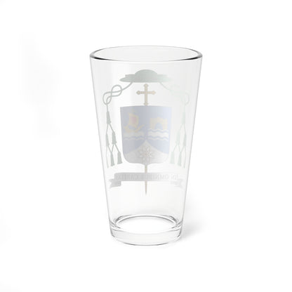 Escudo de Fernando García Cadiñanos (Spain) (Coat of Arms) Pint Glass 16oz