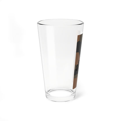Mongolian Army LTC field black 1998 2017 (Mongolia) (Military Rank) Pint Glass 16oz