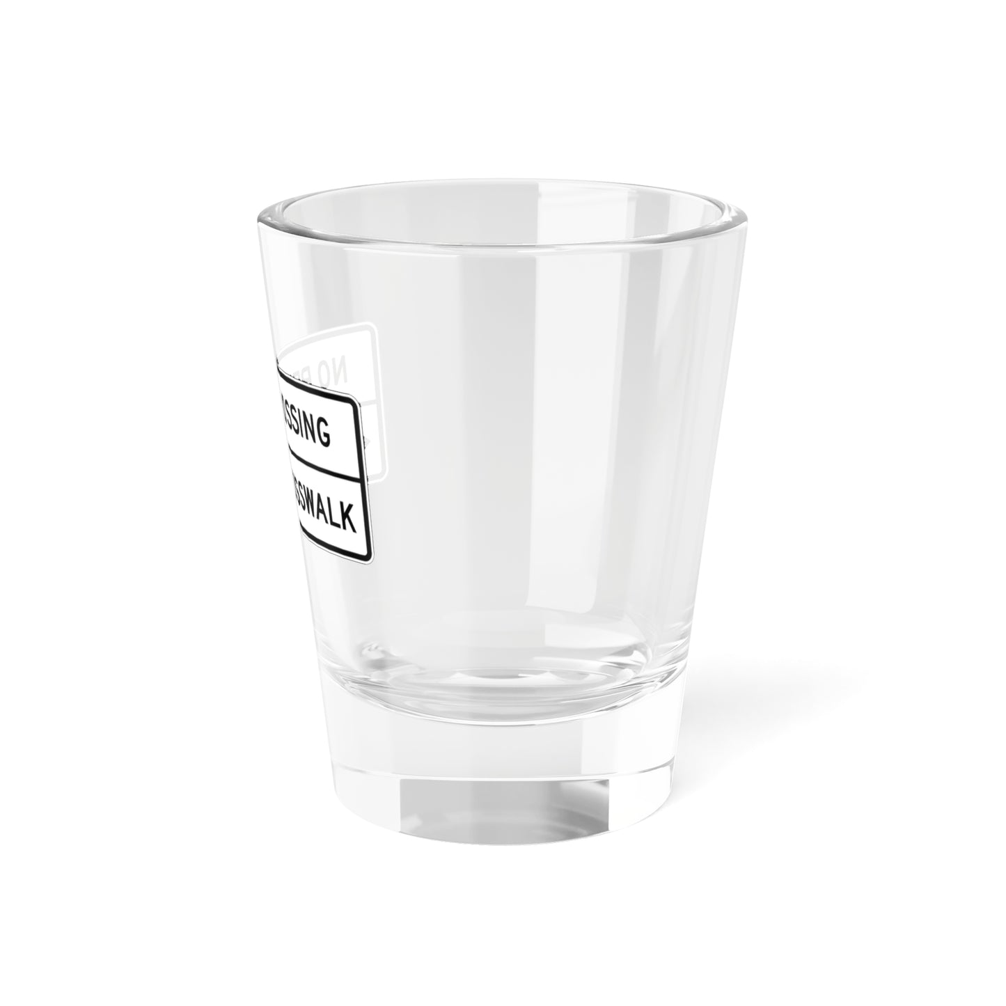 MUTCD-CA R49 (California) (Road Sign) Shot Glass 1.5oz