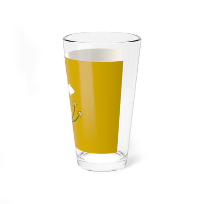 Bandera del Municipio Sucre (Venezuela) Pint Glass 16oz