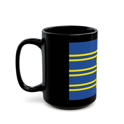 Flag of Territoire de Belfort France 2 - Black Coffee Mug-Go Mug Yourself