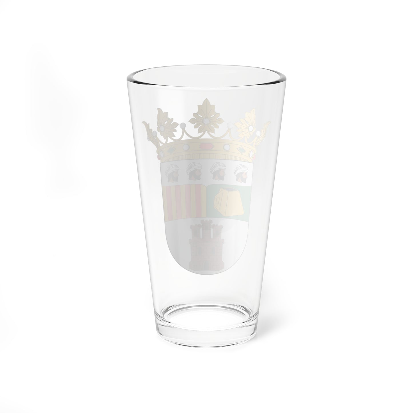 Escudo de Almudévar (Spain) (Coat of Arms) Pint Glass 16oz