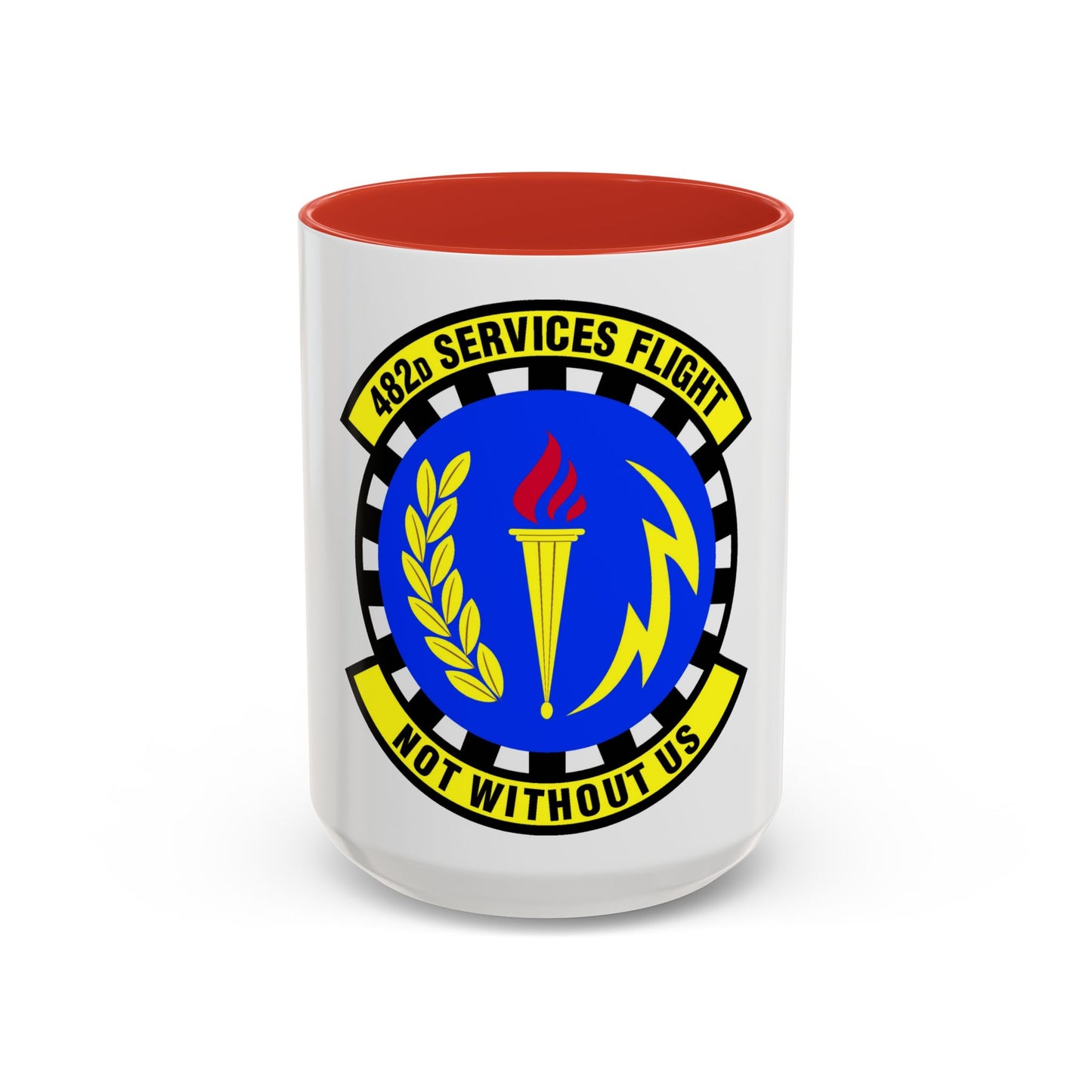 482d Services Flight (U.S. Air Force) Accent Coffee Mug