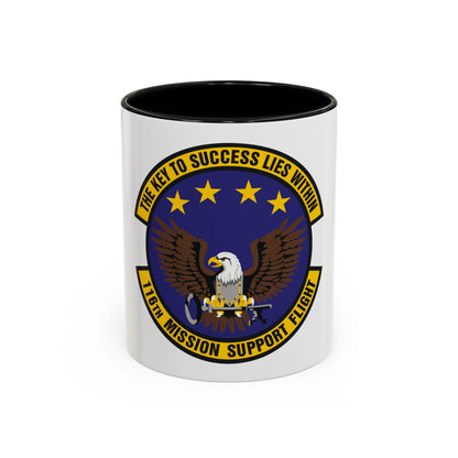 116th Mission Support Flight (U.S. Air Force) Accent Coffee Mug