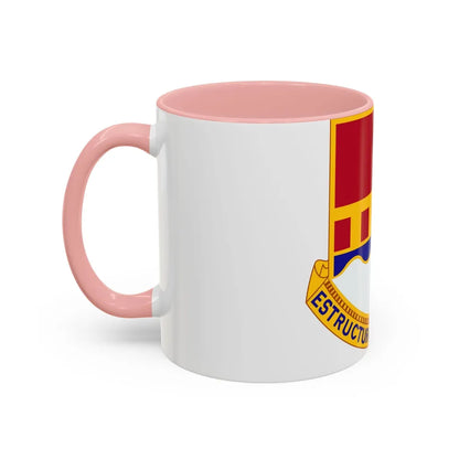 1402 Engineer Battalion (U.S. Army) Accent Coffee Mug-Go Mug Yourself