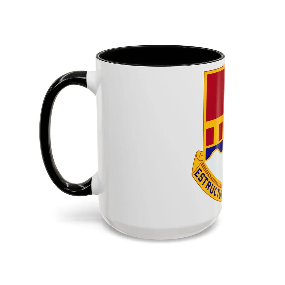 1402 Engineer Battalion (U.S. Army) Accent Coffee Mug-Go Mug Yourself