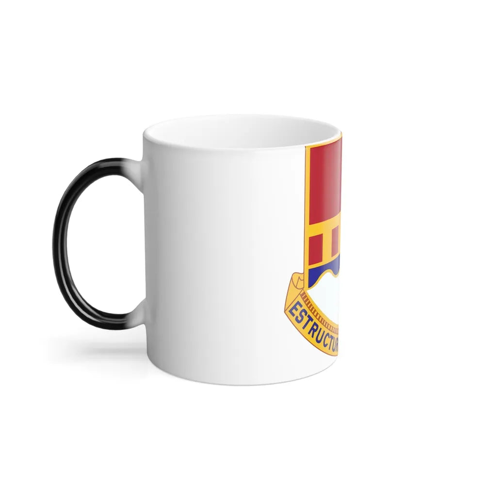 1402 Engineer Battalion (U.S. Army) Color Changing Coffee Mug-Go Mug Yourself
