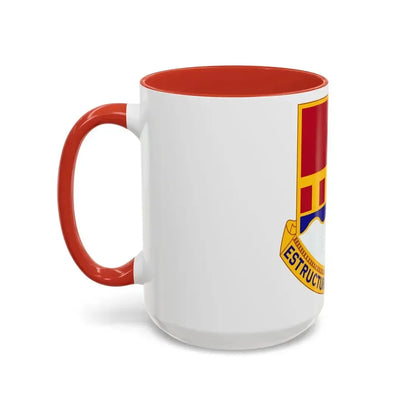 1402 Engineer Battalion (U.S. Army) Accent Coffee Mug - Go Mug Yourself