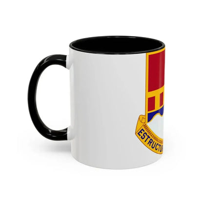 1402 Engineer Battalion (U.S. Army) Accent Coffee Mug - Go Mug Yourself