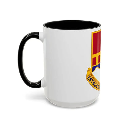 1402 Engineer Battalion (U.S. Army) Accent Coffee Mug - Go Mug Yourself