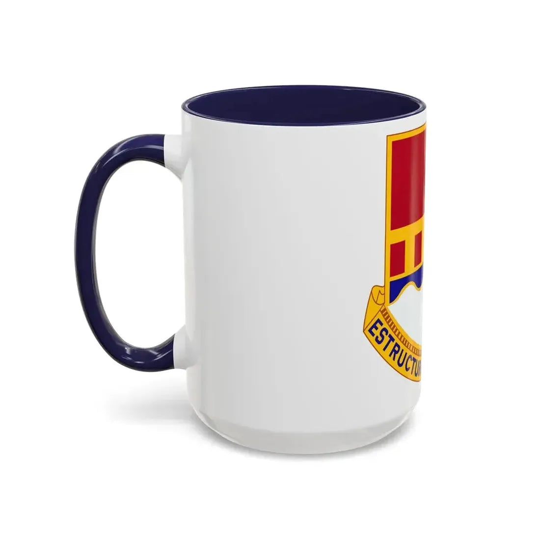 1402 Engineer Battalion (U.S. Army) Accent Coffee Mug - Go Mug Yourself