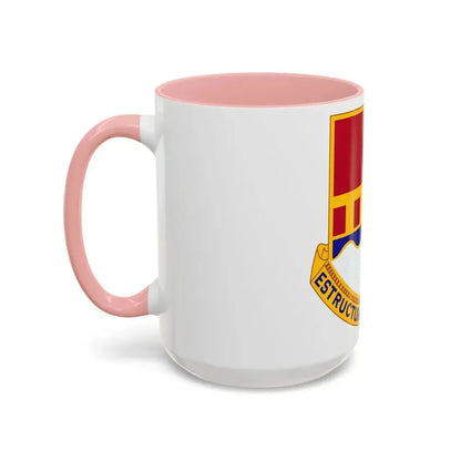 1402 Engineer Battalion (U.S. Army) Accent Coffee Mug - Go Mug Yourself