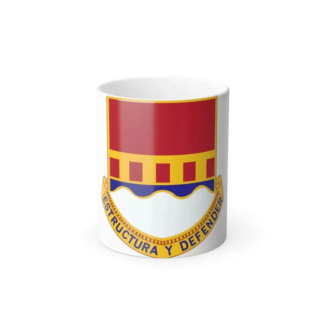 1402 Engineer Battalion (U.S. Army) Color Changing Coffee Mug 11oz - Go Mug Yourself