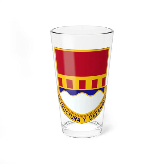 1402 Engineer Battalion (U.S. Army) Pint Glass 16oz 16oz - Go Mug Yourself