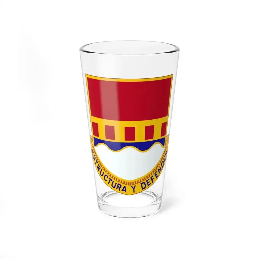 1402 Engineer Battalion (U.S. Army) Pint Glass 16oz - Go Mug Yourself