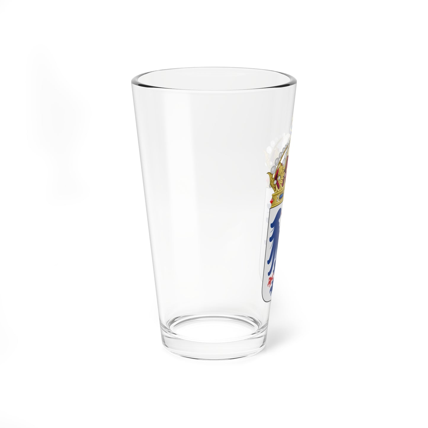 Värmlands läns vapen crowned (Sweden) (Coat of Arms) Pint Glass 16oz