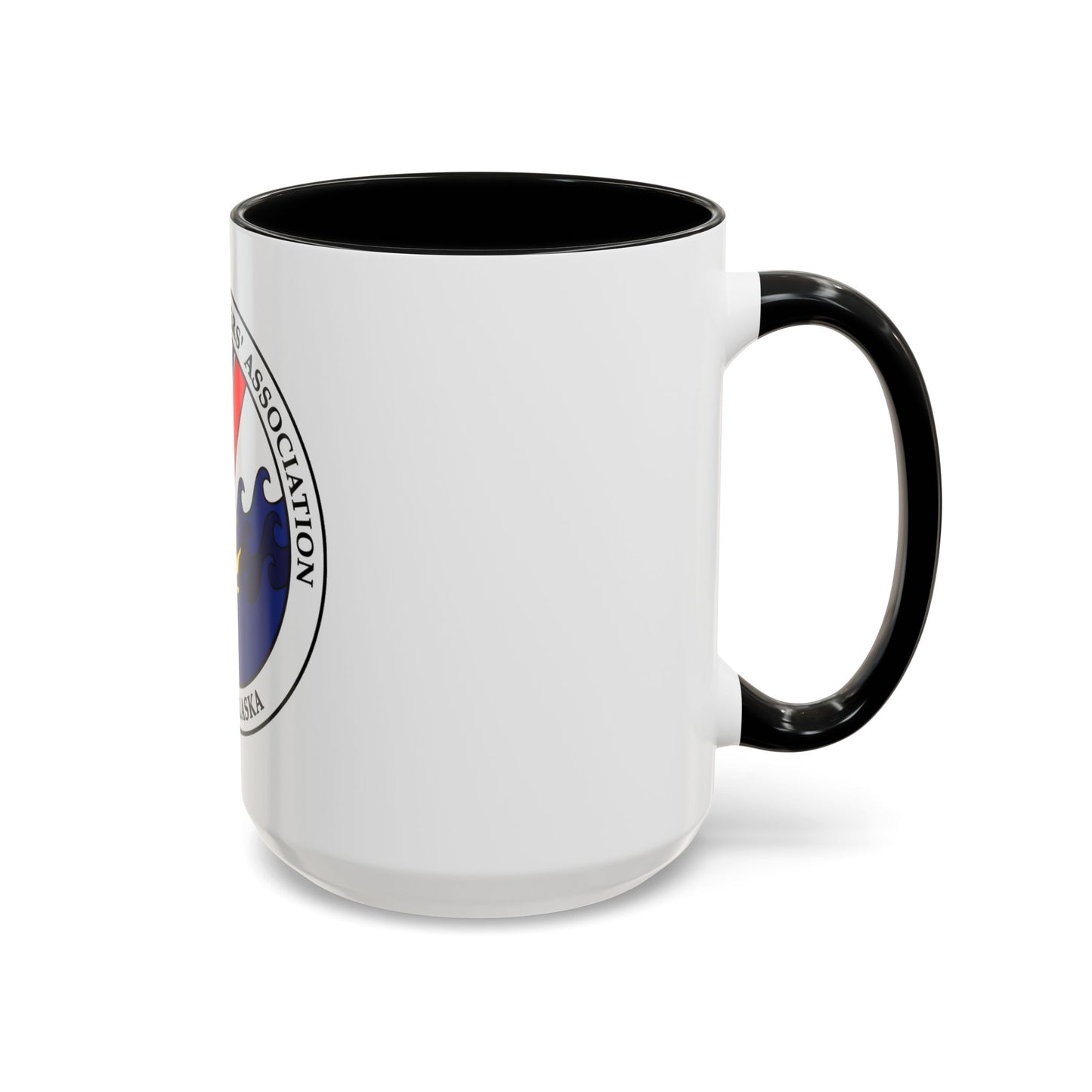 USCG Officers (U.S. Coast Guard) Accent Coffee Mug