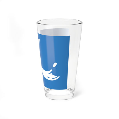 Flag of Aioi Hyogo (Japan) Pint Glass 16oz