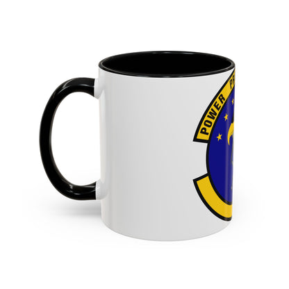 580 Software Engineering Squadron AFMC (U.S. Air Force) Accent Coffee Mug