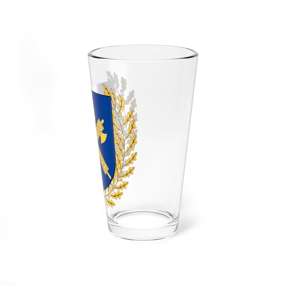 Polisstudenterna vapen (Sweden) (Coat of Arms) Pint Glass 16oz