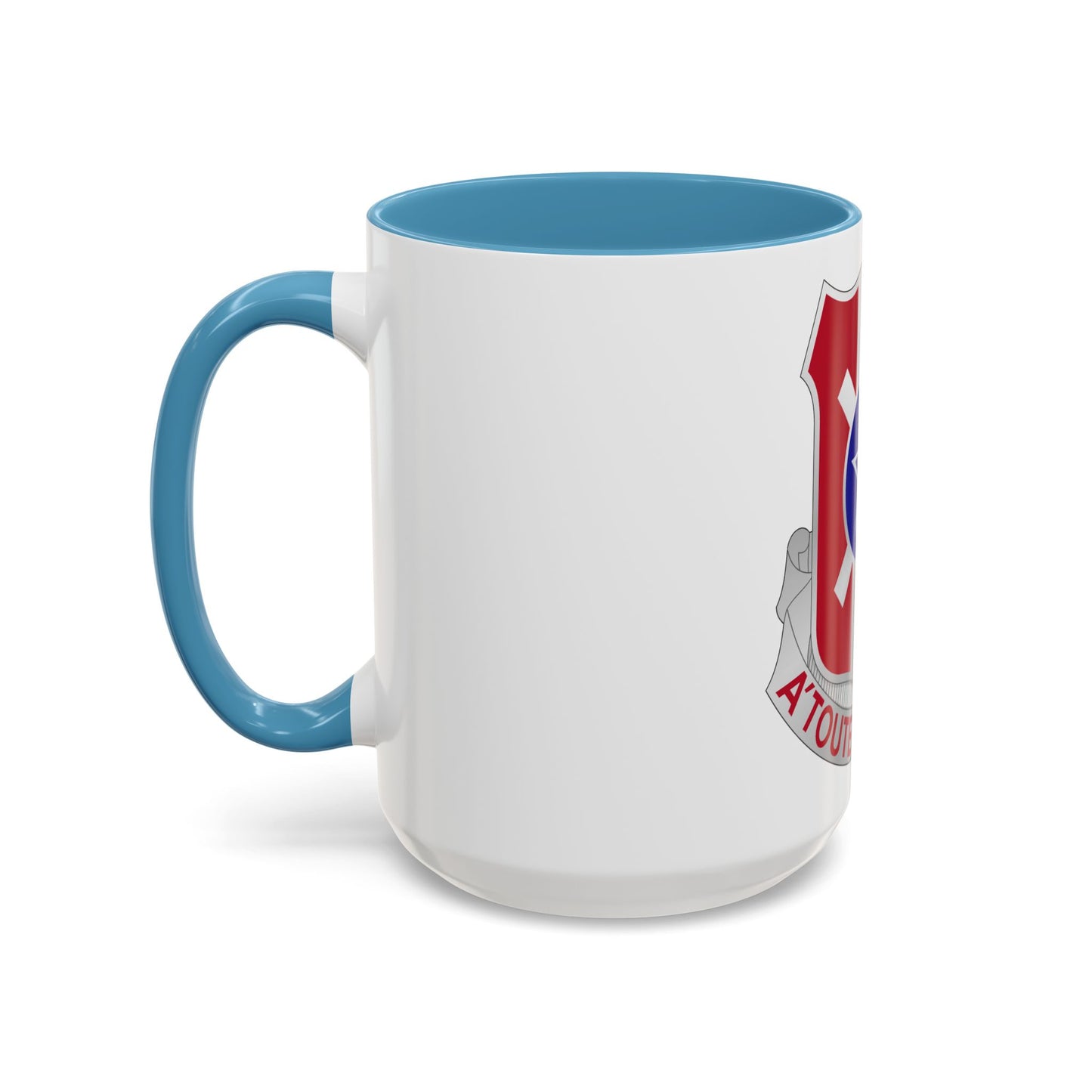 854 Engineer Battalion (U.S. Army) Accent Coffee Mug