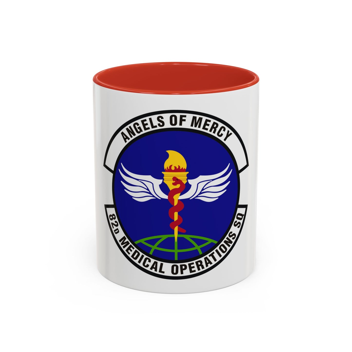 82d Medical Operations Squadron (U.S. Air Force) Accent Coffee Mug