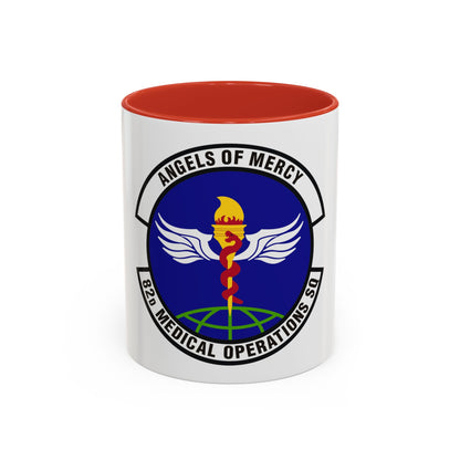 82d Medical Operations Squadron (U.S. Air Force) Accent Coffee Mug