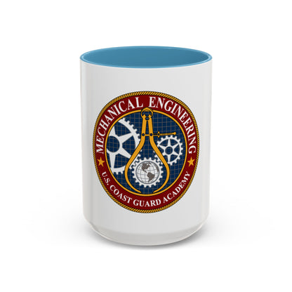 USCG Acad Mech Engineering (U.S. Coast Guard) Accent Coffee Mug