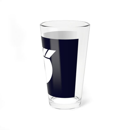 Flag of Gushikami Okinawa 1975-2006 (Japan) Pint Glass 16oz