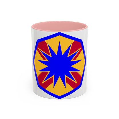 13th Sustainment Command Expeditionary (U.S. Army) Accent Coffee Mug