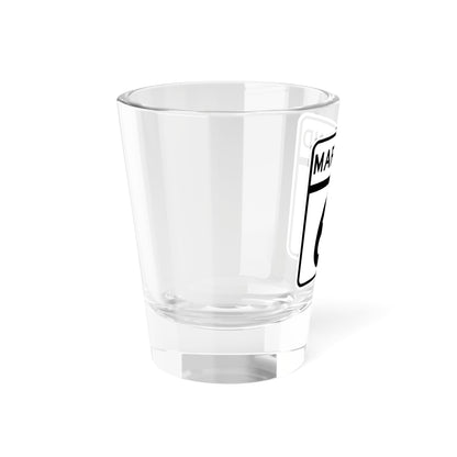 MD Route 61 (Maryland) (Road Sign) Shot Glass 1.5oz