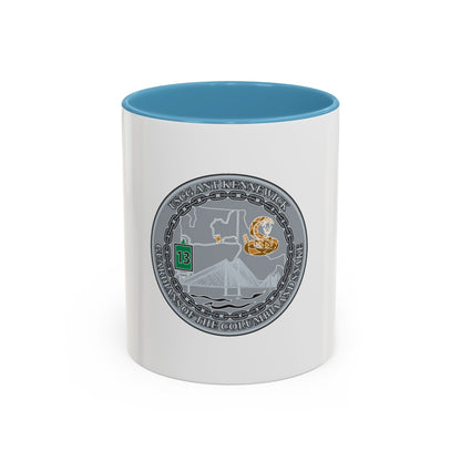 USCG ANT Kennewick (U.S. Coast Guard) Accent Coffee Mug