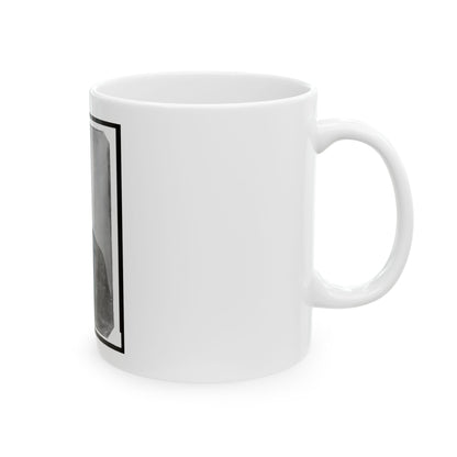 Michael Dunn, Half-Length Portrait, Facing Front (U.S. Civil War) White Coffee Mug