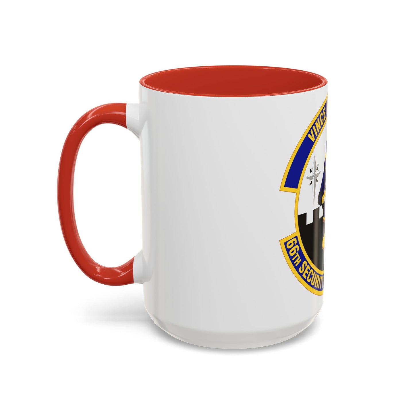 66th Security Forces Squadron (U.S. Air Force) Accent Coffee Mug