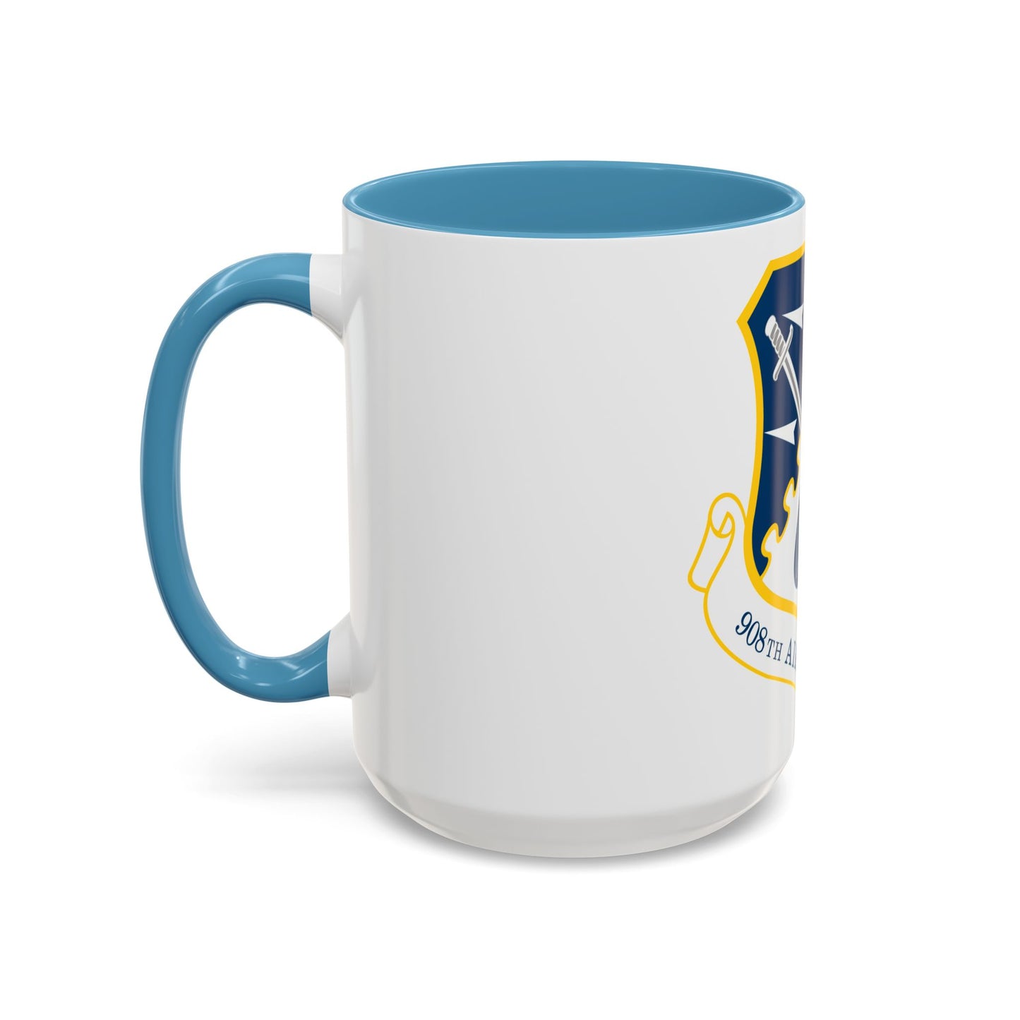 USAF 908th Airlift Wing (U.S. Air Force) Accent Coffee Mug