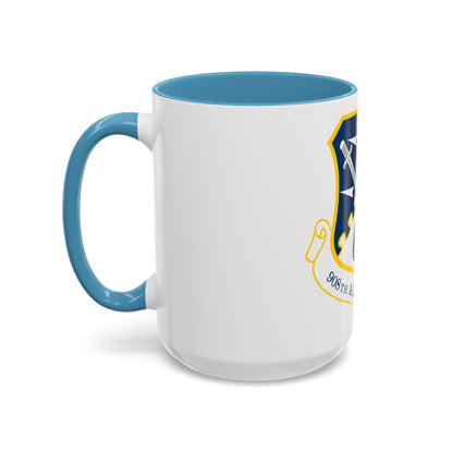 USAF 908th Airlift Wing (U.S. Air Force) Accent Coffee Mug