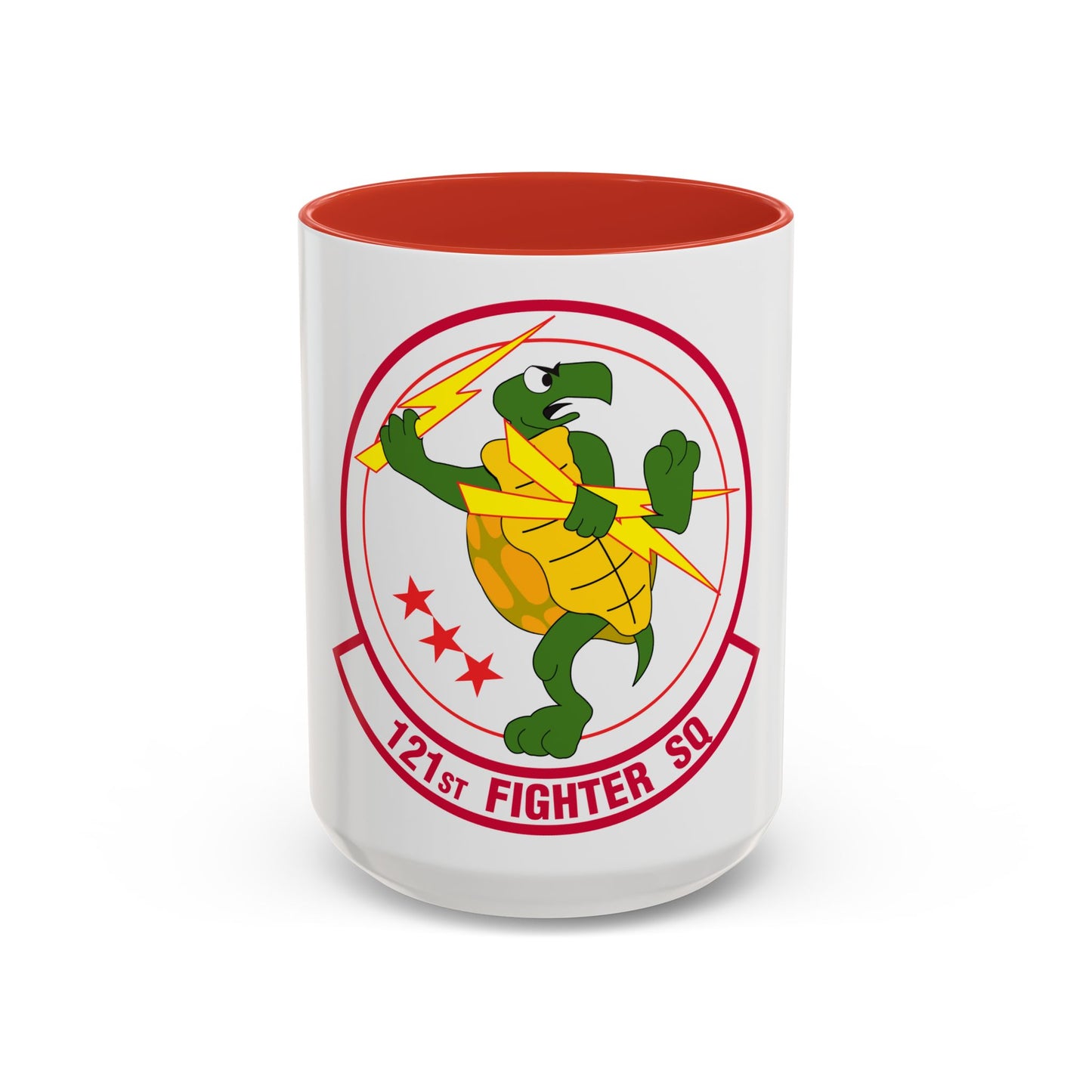 121 Fighter Squadron (U.S. Air Force) Accent Coffee Mug
