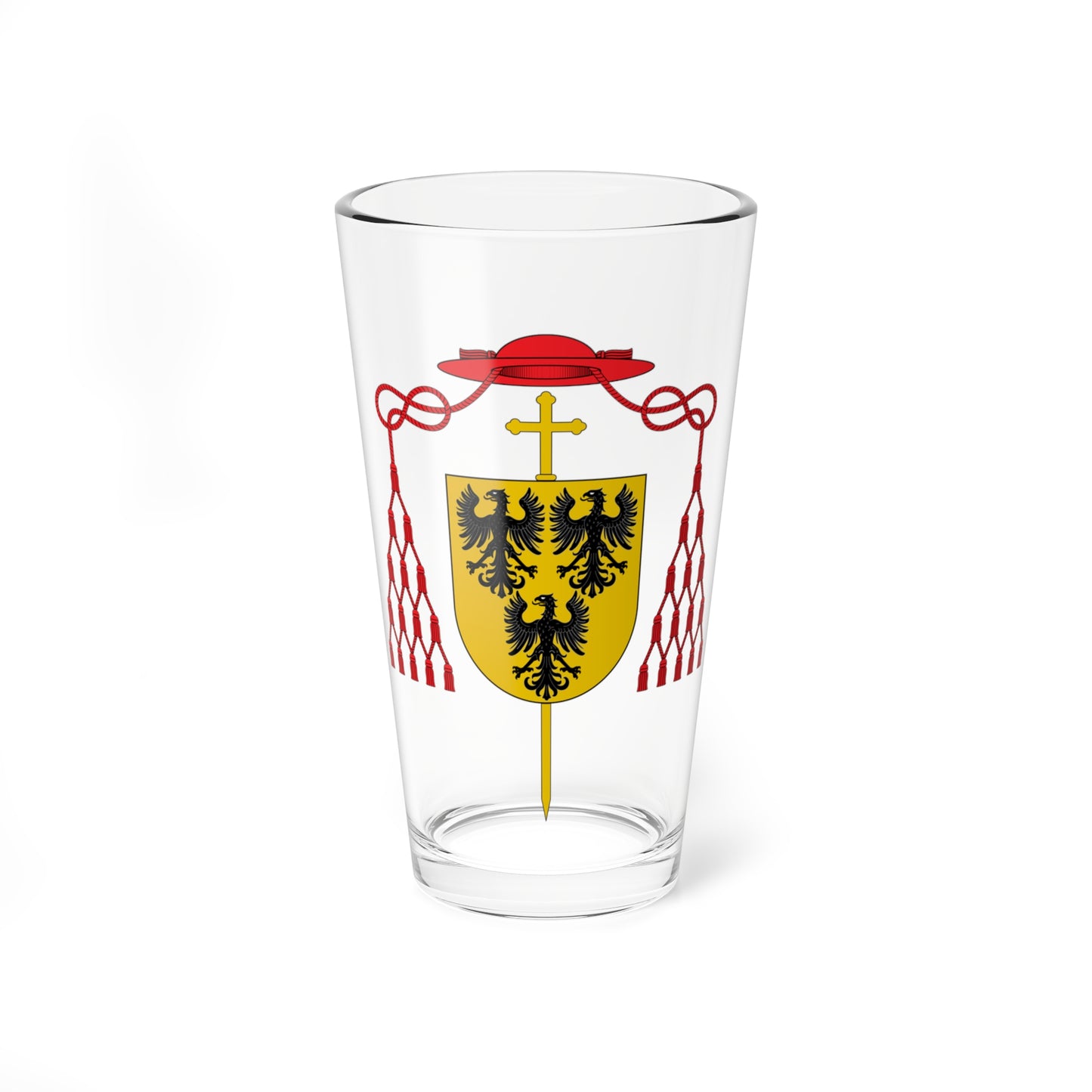 Coat of arms of Willem van Enckevoirt (Netherlands) (Coat of Arms) Pint Glass 16oz