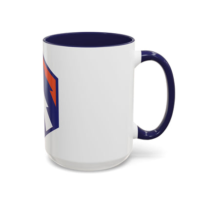 6 Signal Command (U.S. Army) Accent Coffee Mug