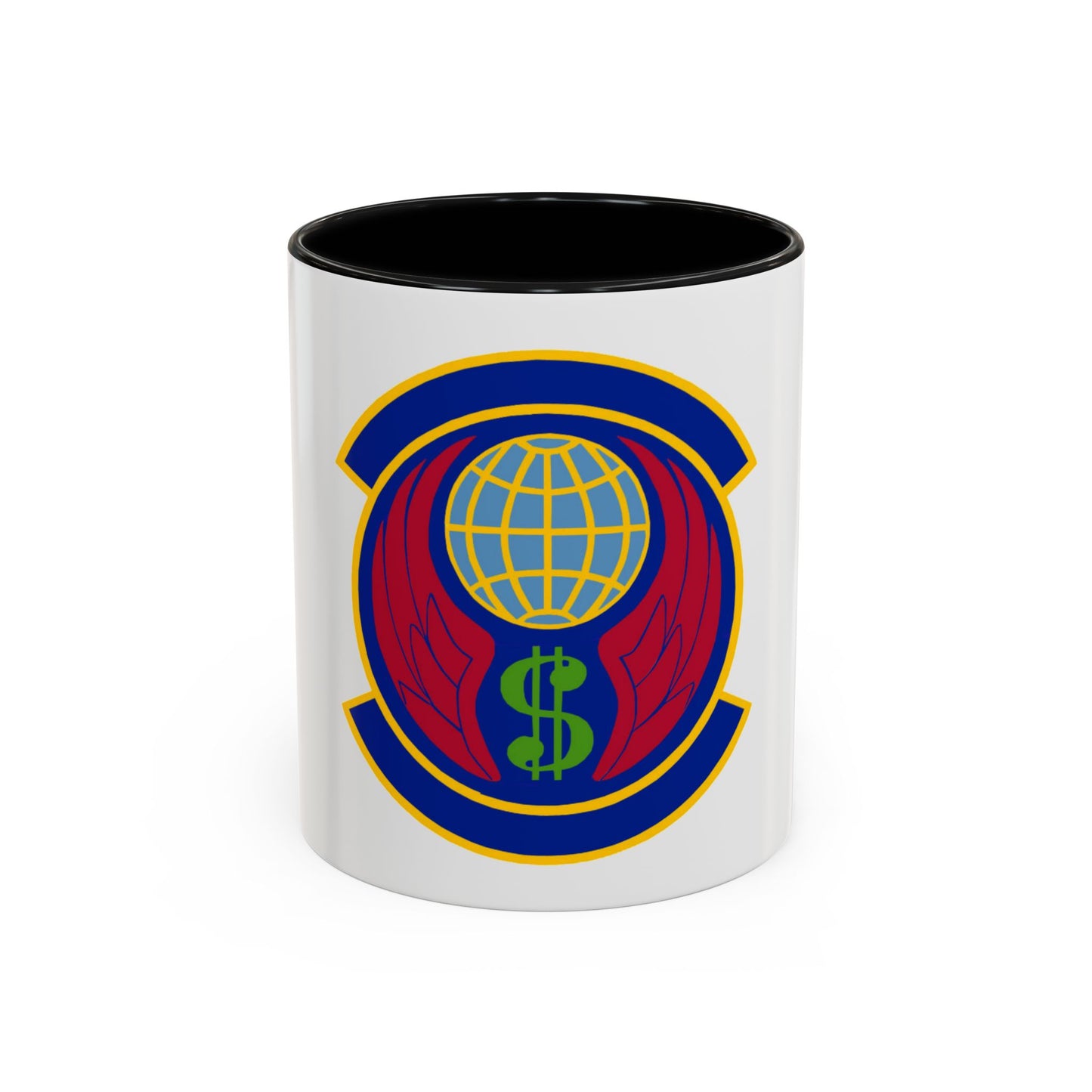 355 Comptroller Squadron ACC (U.S. Air Force) Accent Coffee Mug